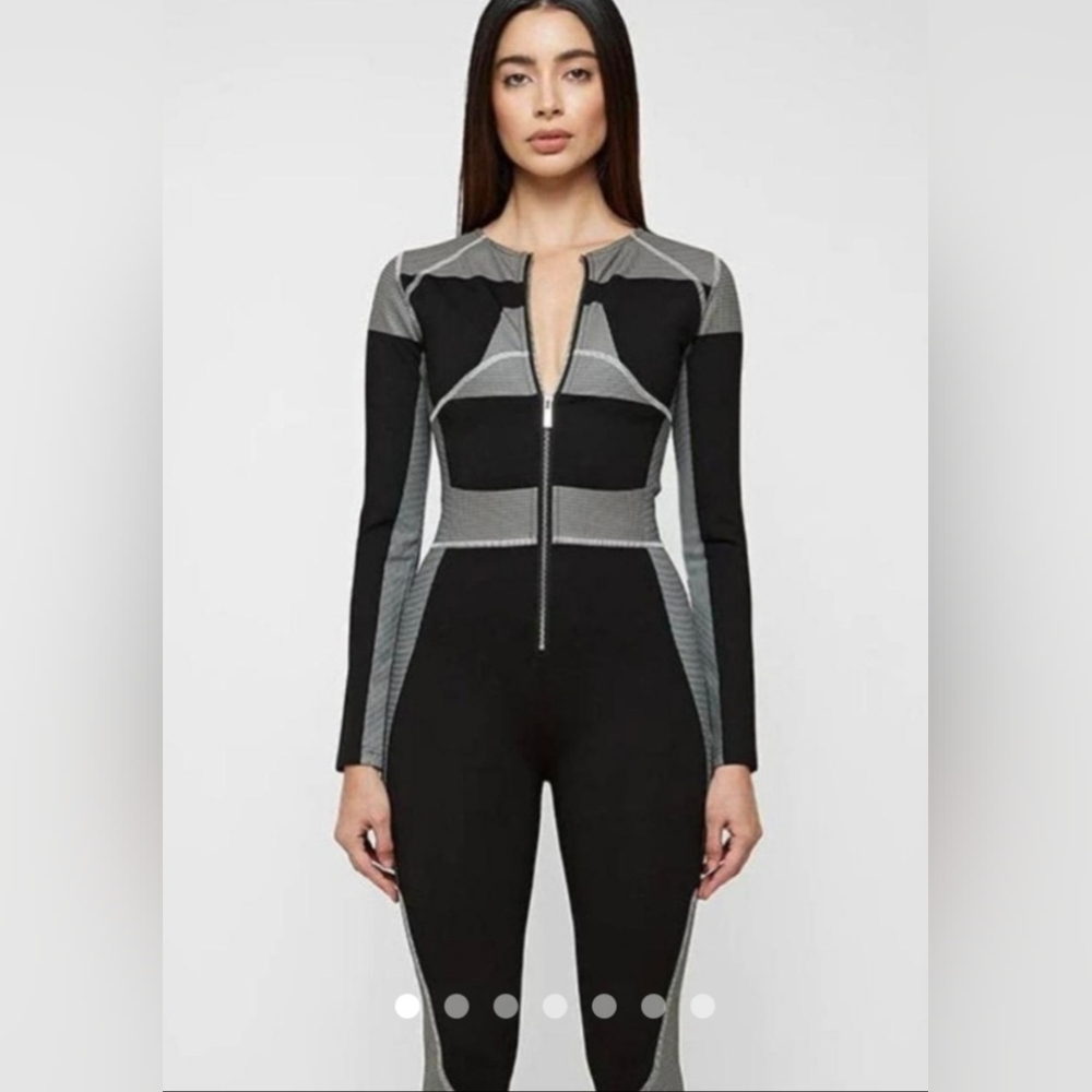 Manière de voir long sleeve Black Jumpsuit US 2/4